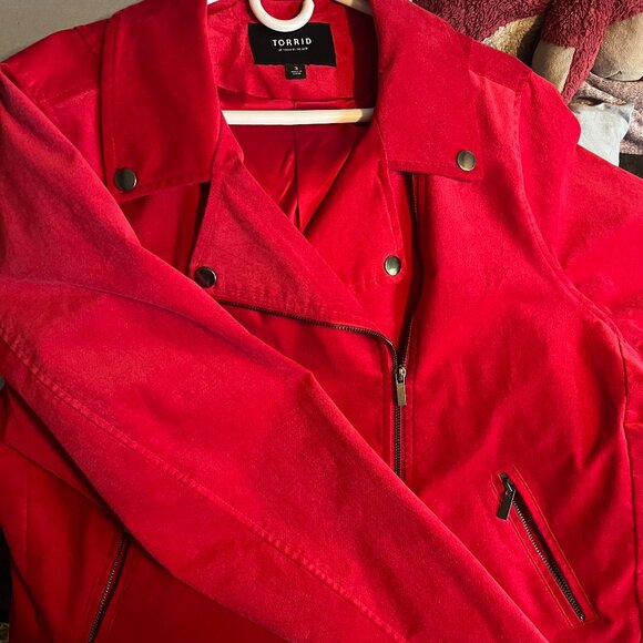 Torrid Red Jacket - Picture 1 of 3